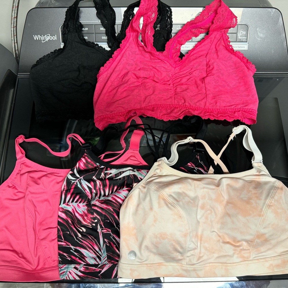Lane Bryant Sports Bras and Bralettes, 22 on sports bras & 18/20 on bralettes